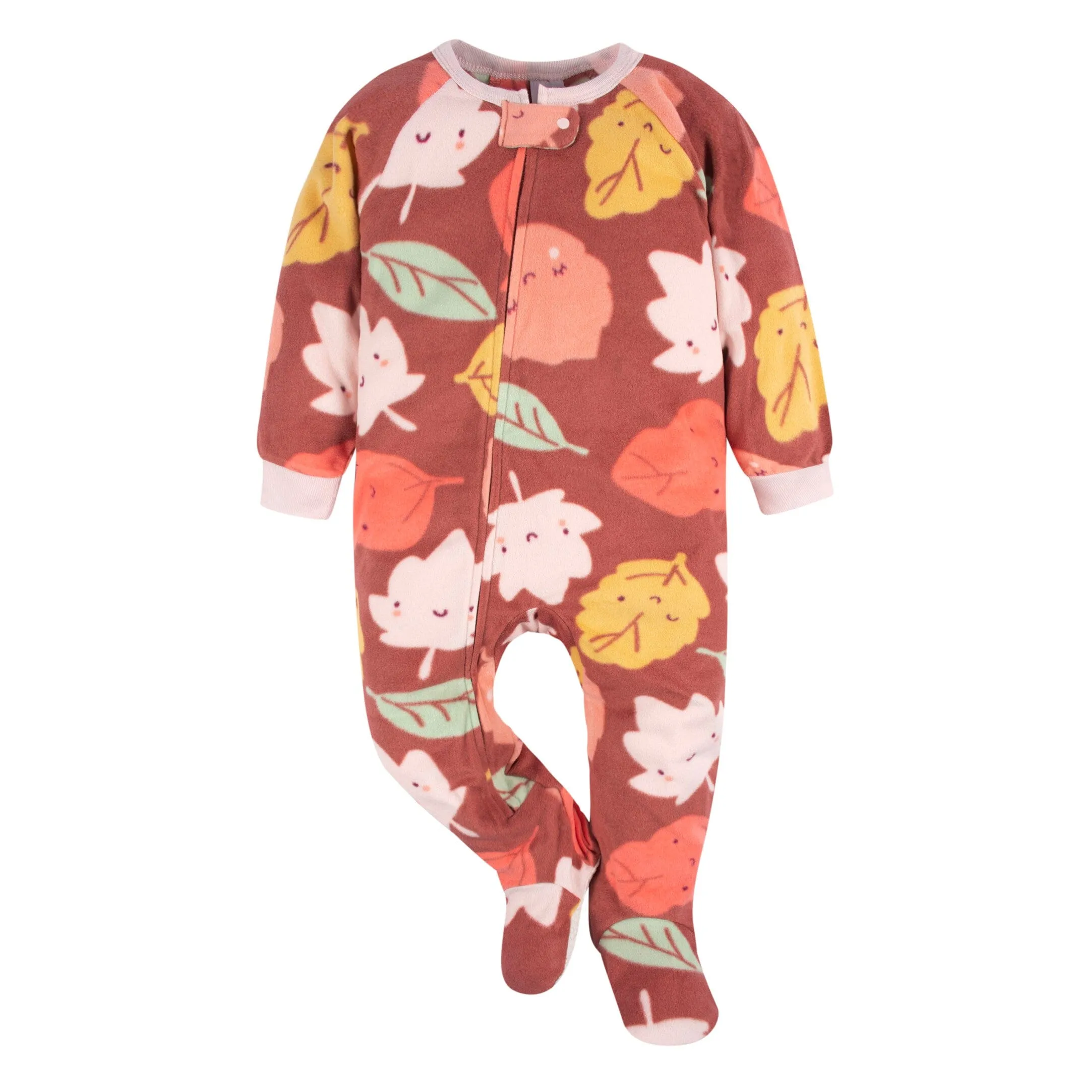2-Pack Toddler Girls Leaves Fleece Pajamas Gerber Childrenswea