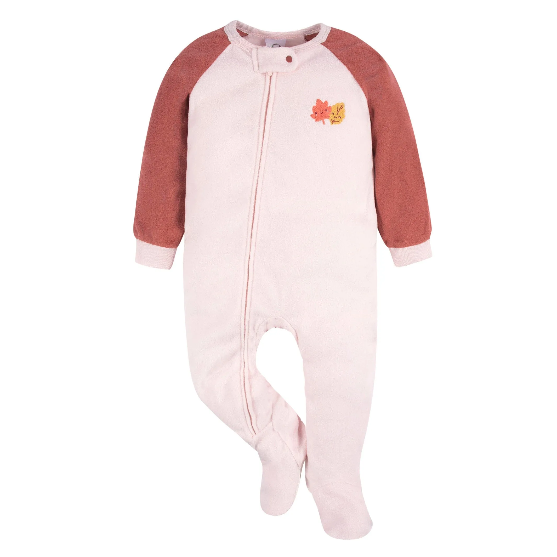 2-Pack Toddler Girls Leaves Fleece Pajamas Gerber Childrenswea