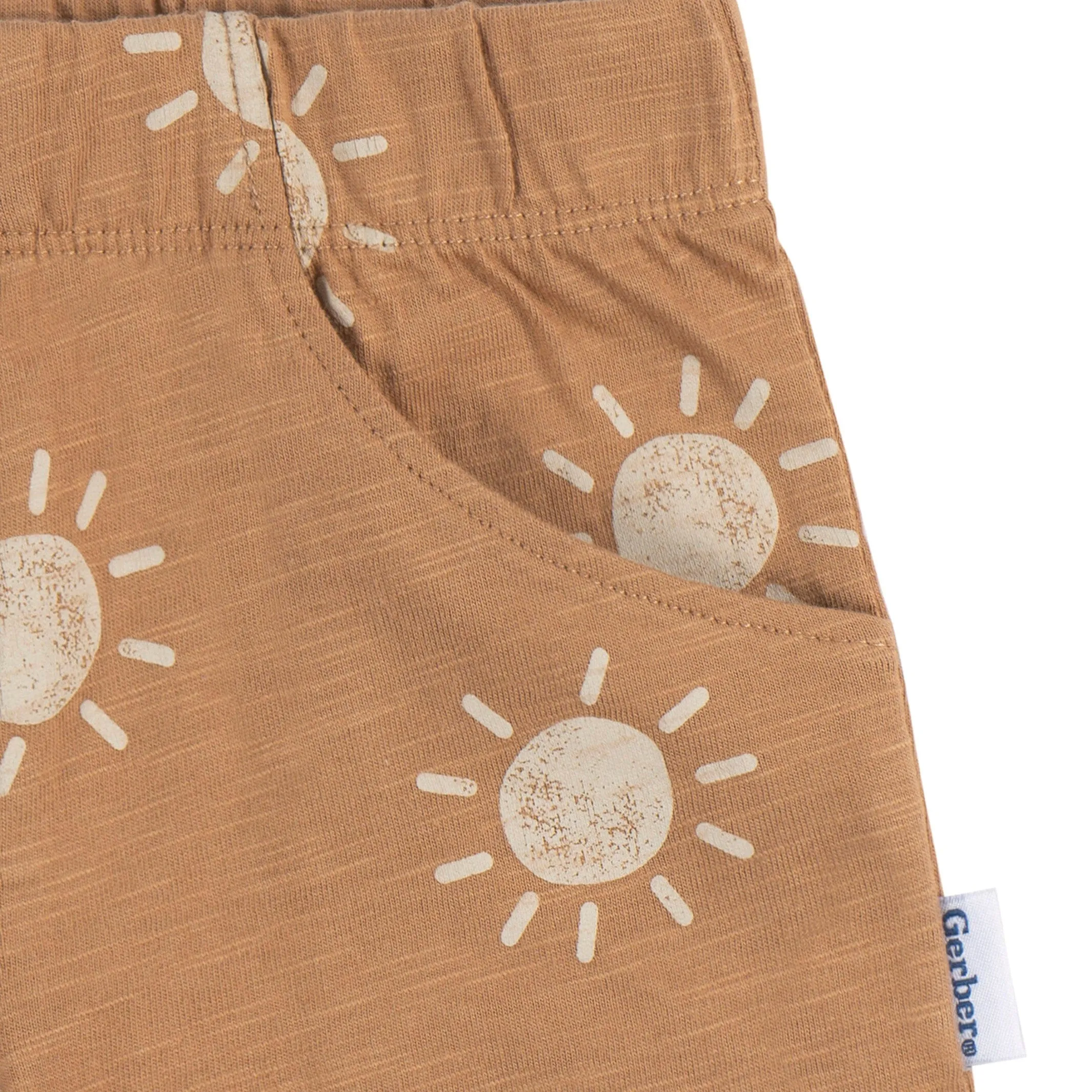 2-Piece Baby and Toddler Boys Suns T-Shirt and Shorts Set Gerber Childrenswea