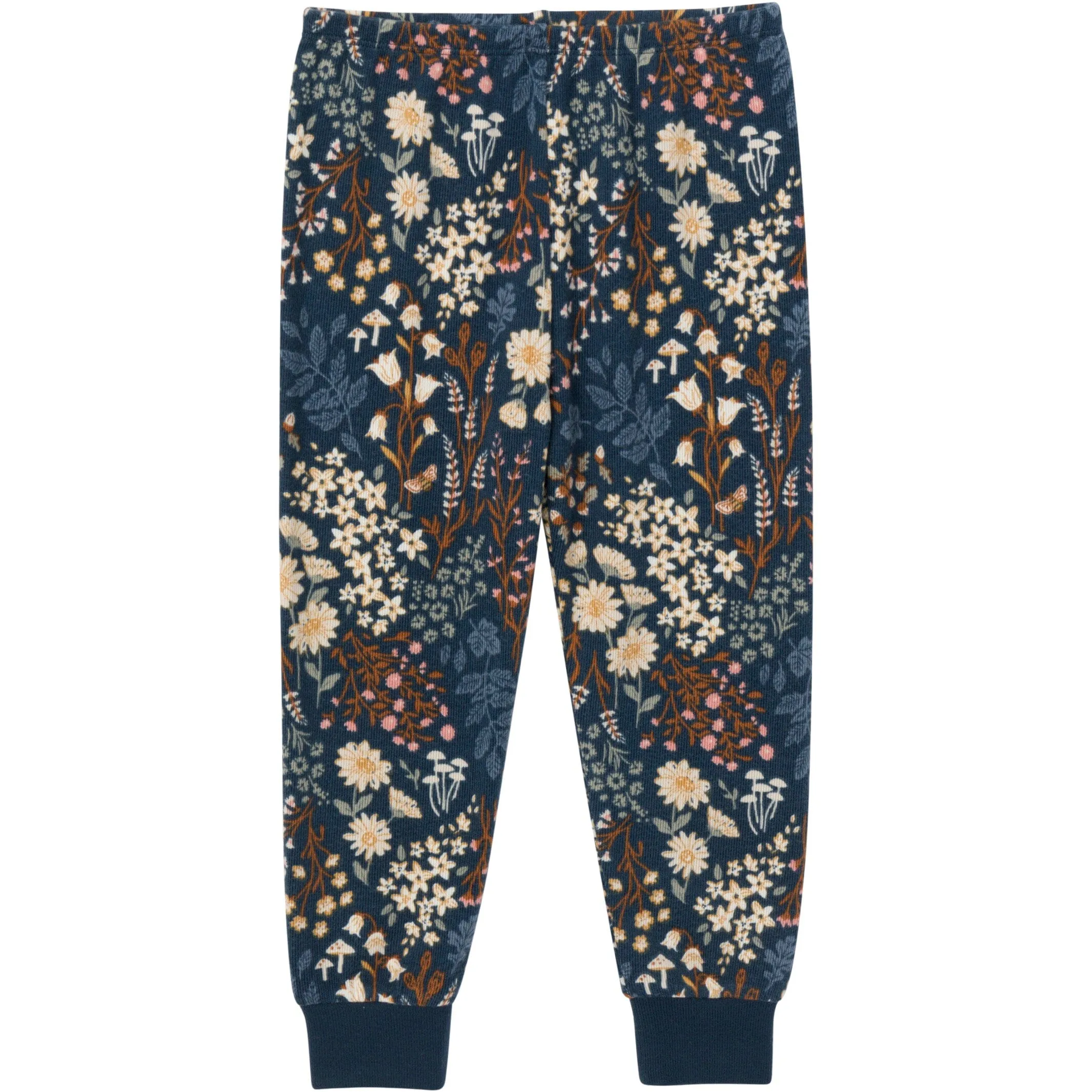 2-Piece Infant & Toddler Girls Navy Floral Hacci Pajama Set Gerber Childrenswea