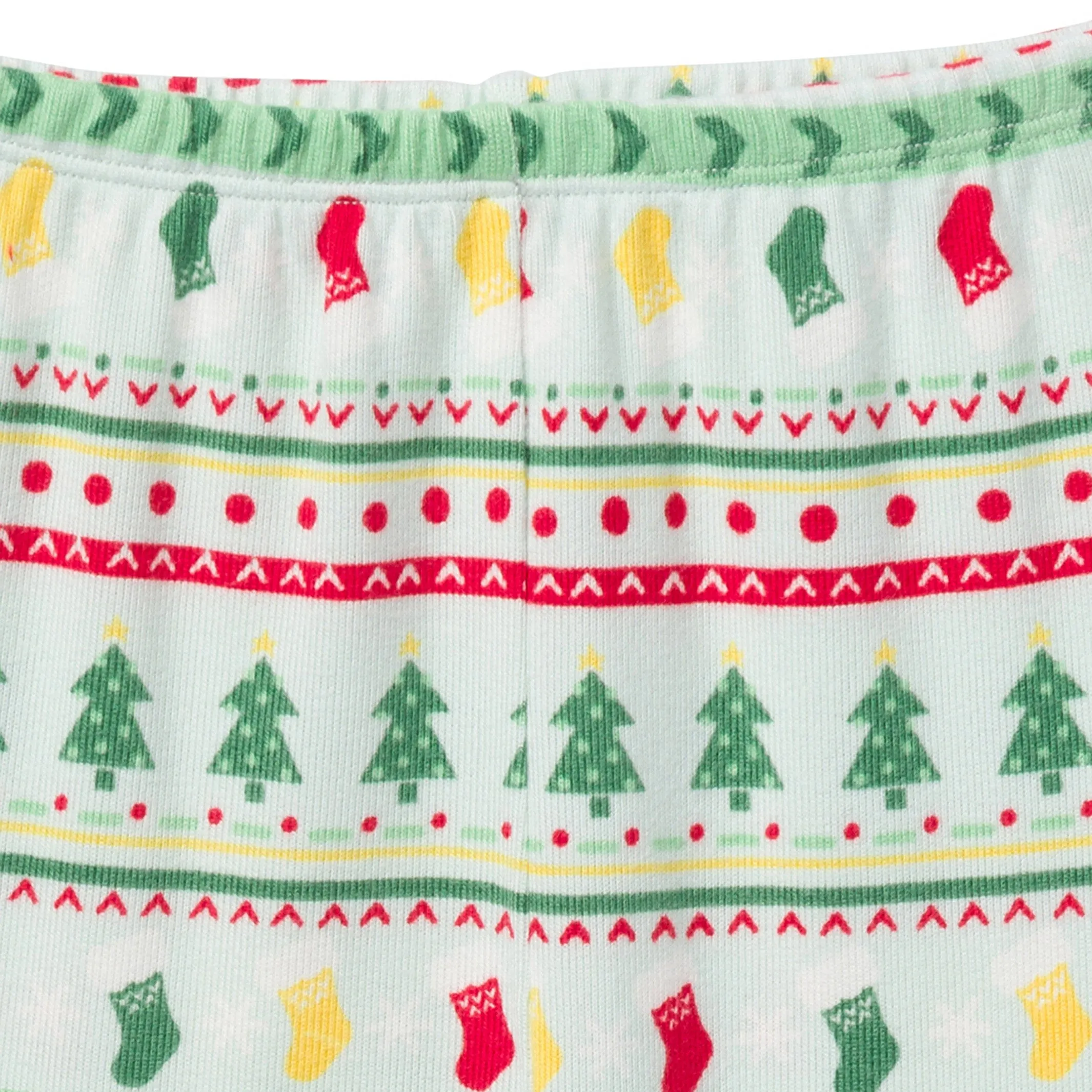 2-Piece Infant & Toddler Neutral Oh What Fun Fair Isle Hacci Snug Fit Pajama Set Gerber Childrenswea
