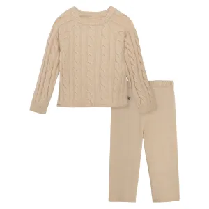 2-Piece Toddler Girls Oatmeal Sweater Set Gerber Childrenswea