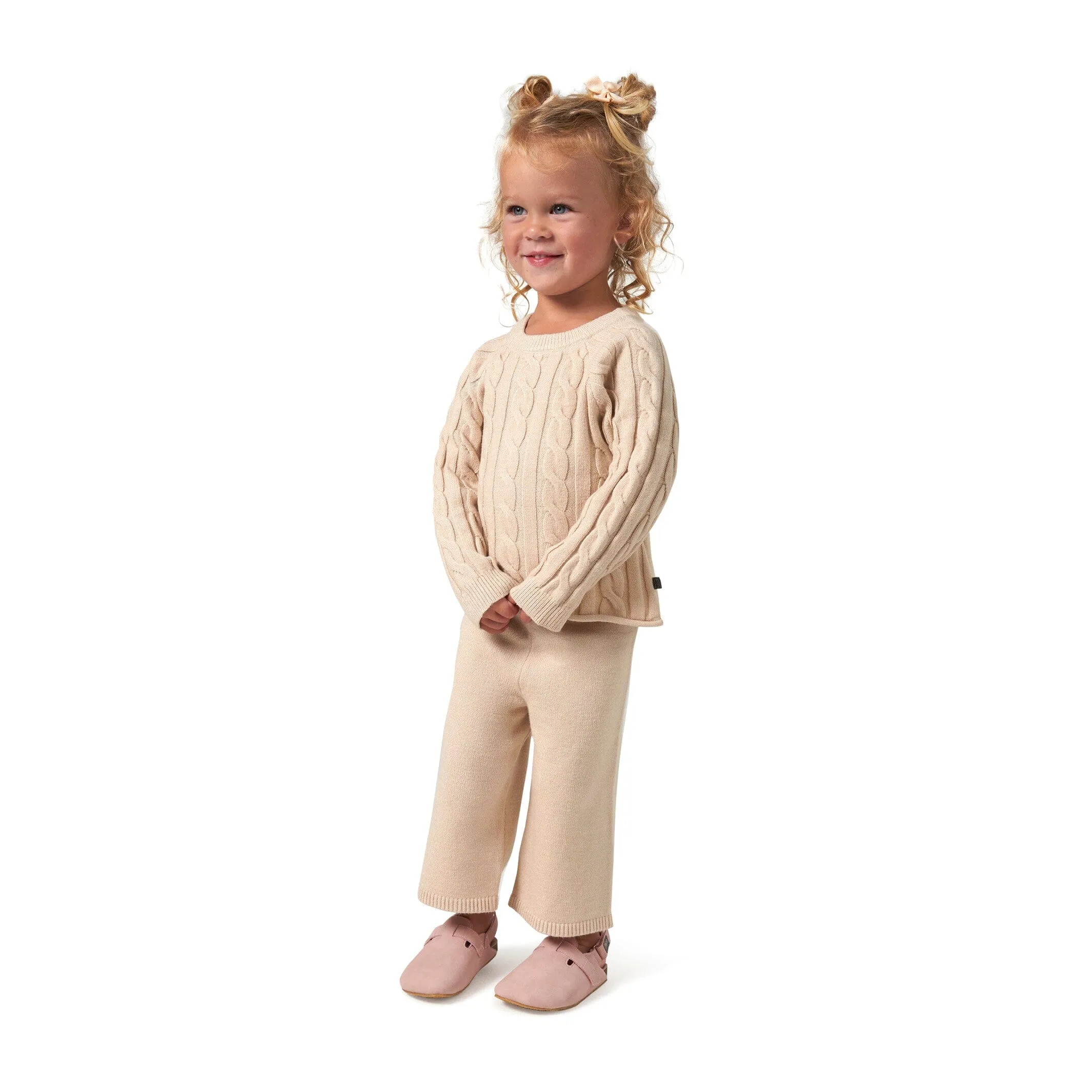 2-Piece Toddler Girls Oatmeal Sweater Set Gerber Childrenswea