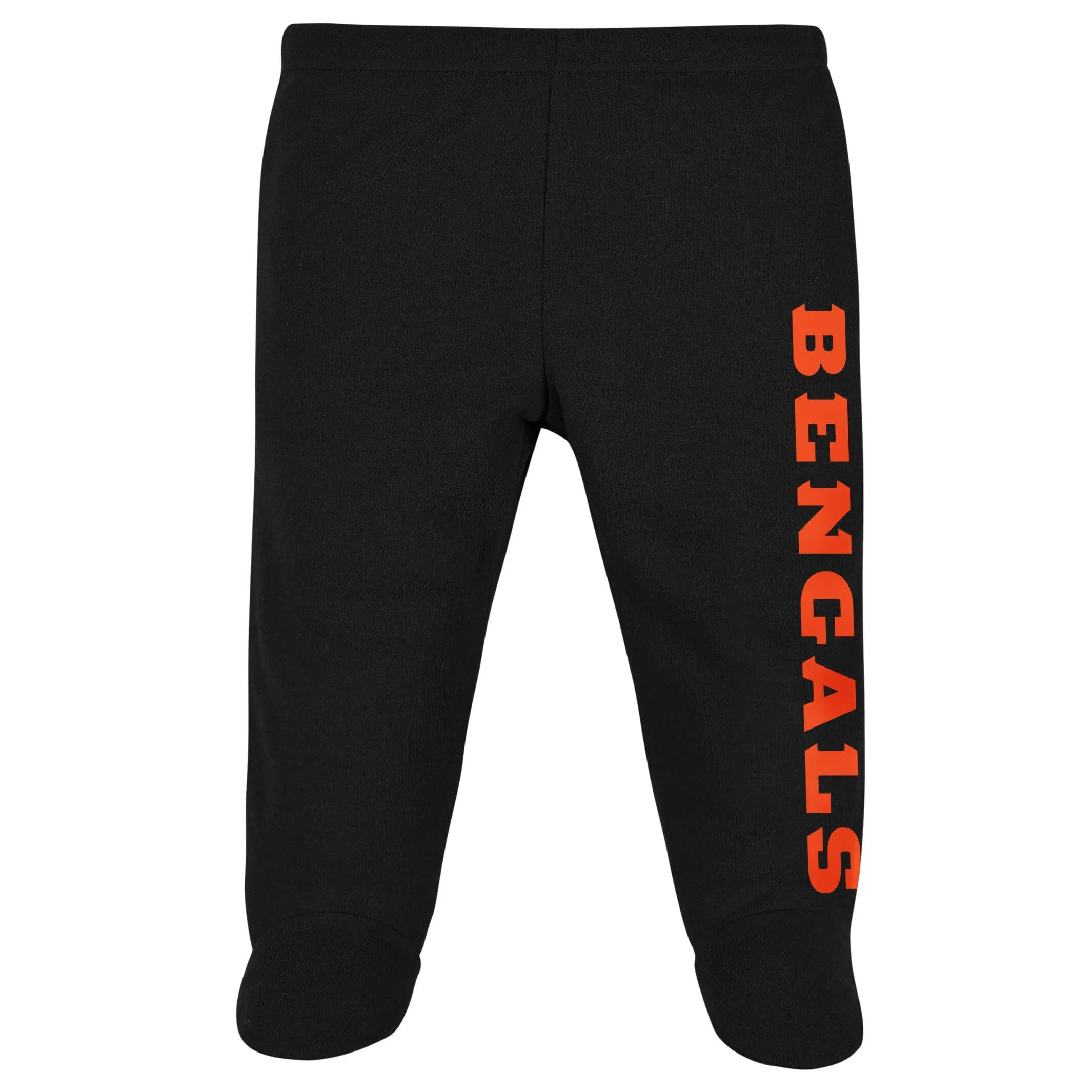 3-Piece Baby Boys Bengals Bodysuit, Footed Pant, & Cap Set Gerber Childrenswea