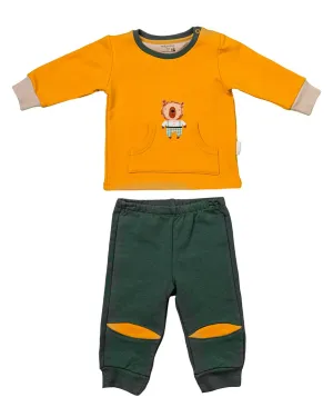 Andywawa Teddy Graphic Pocket Outfit