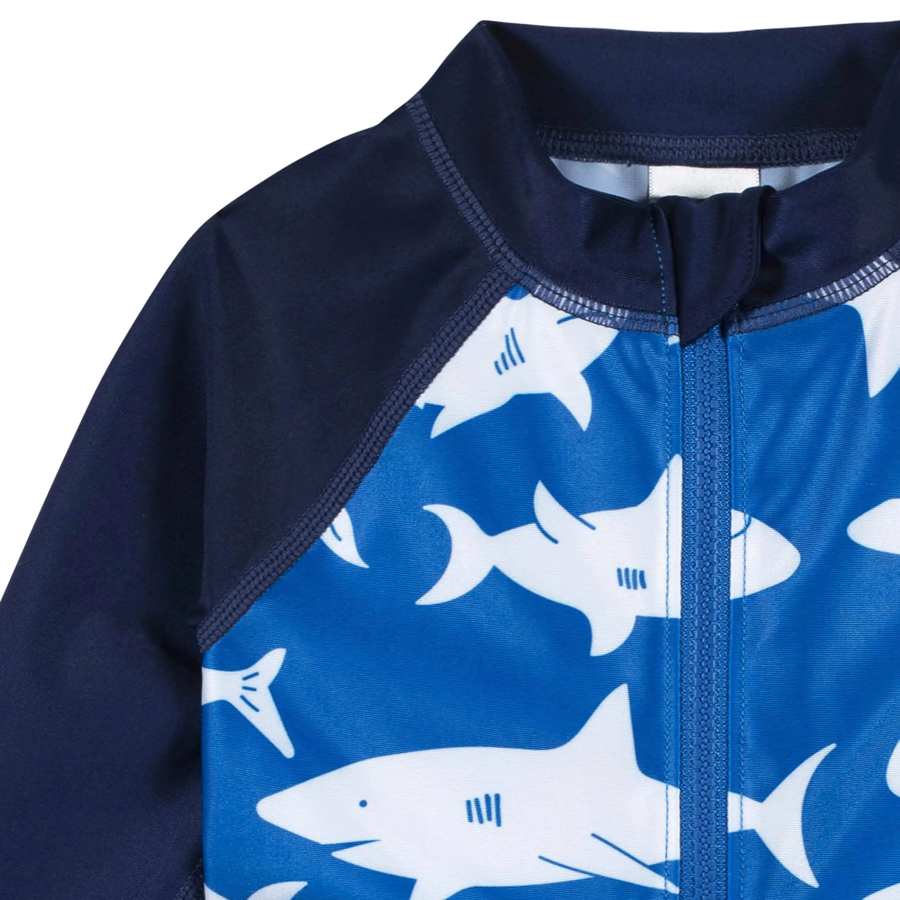 Baby & Toddler Boys UPF 50  Shark Zone Rash Guard Gerber Childrenswea