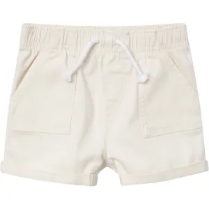 Baby & Toddler Girls Light Tan Stretch Twill Shorts Gerber Childrenswea