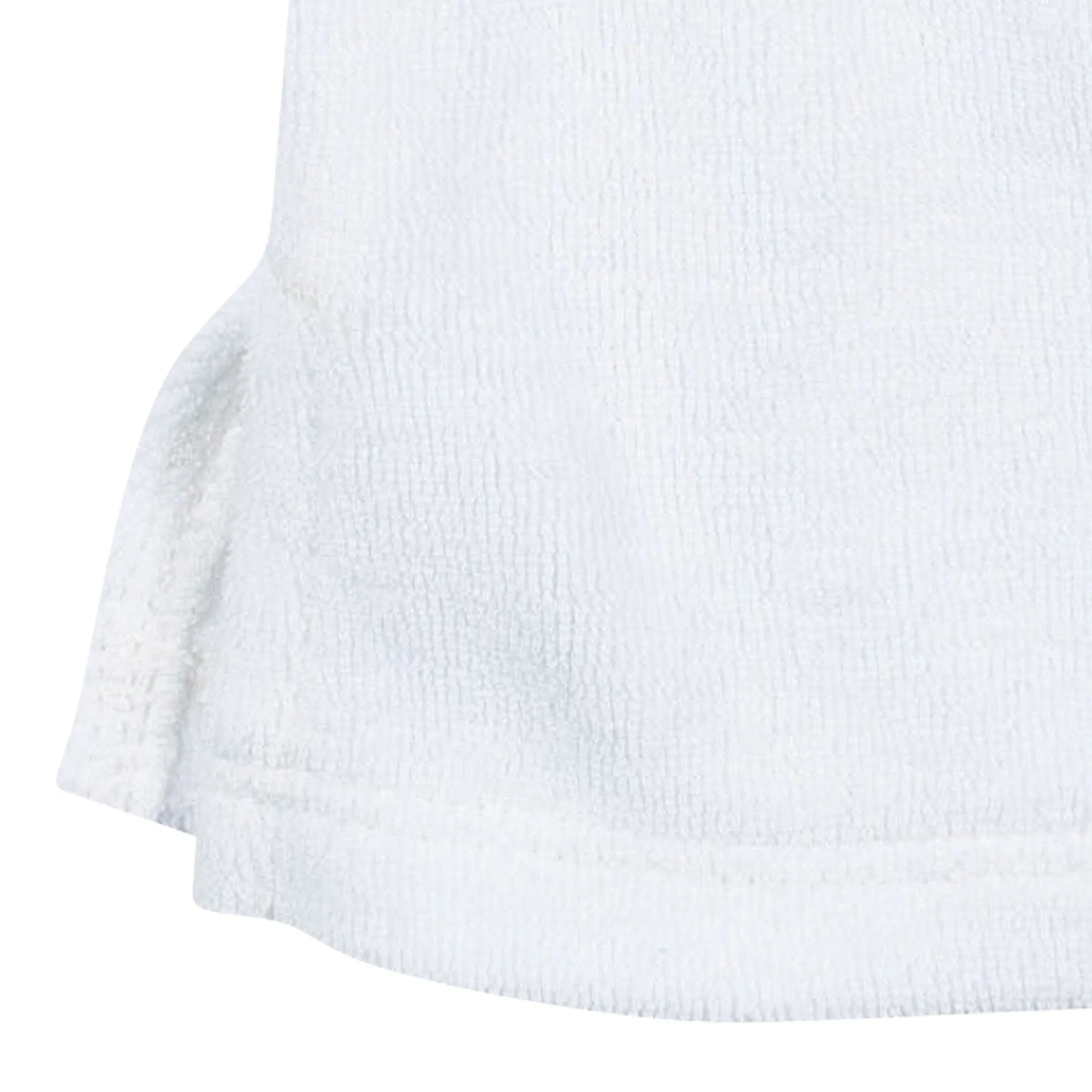Baby & Toddler Girls White Hooded Kangaroo Pocket Terry Coverup Gerber Childrenswea