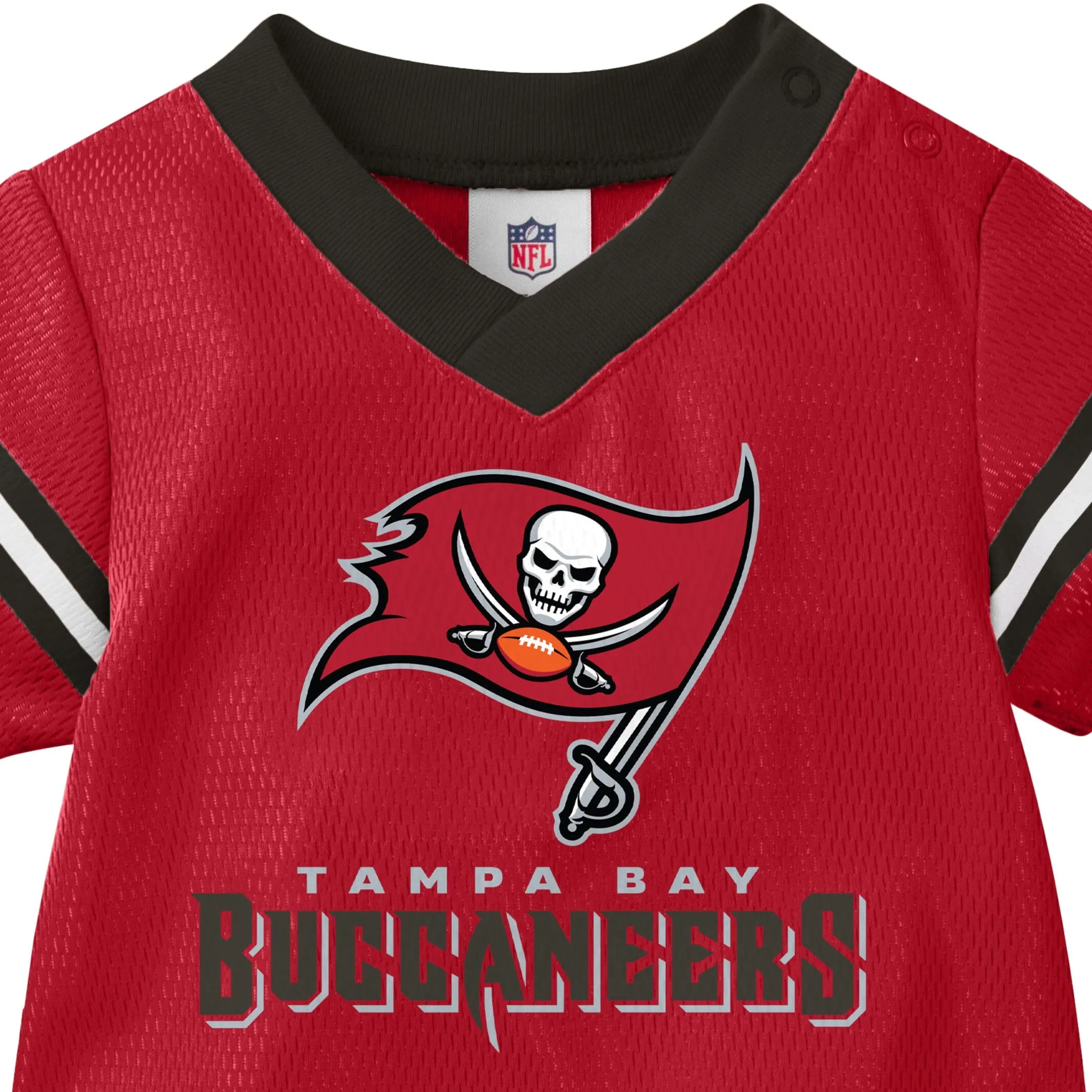 Baby Boys Buccaneers Short Sleeve Jersey Bodysuit Gerber Childrenswea