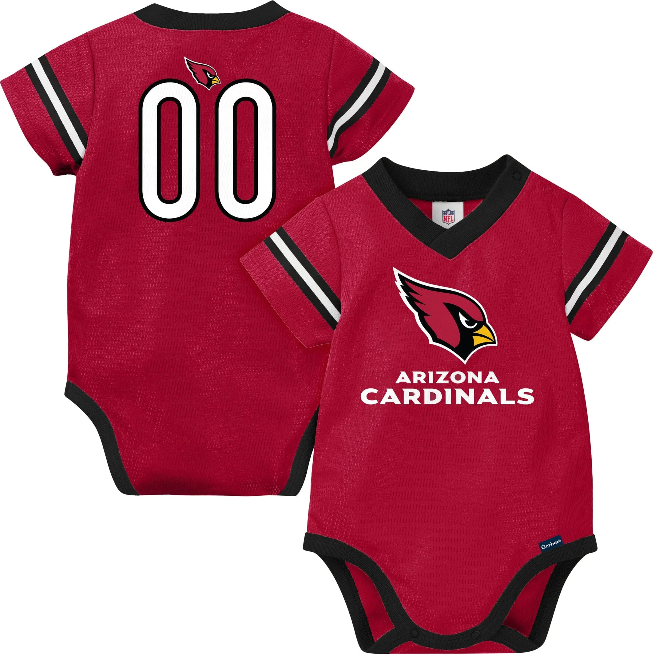Baby Boys Cardinals Short Sleeve Jersey Bodysuit Gerber Childrenswea