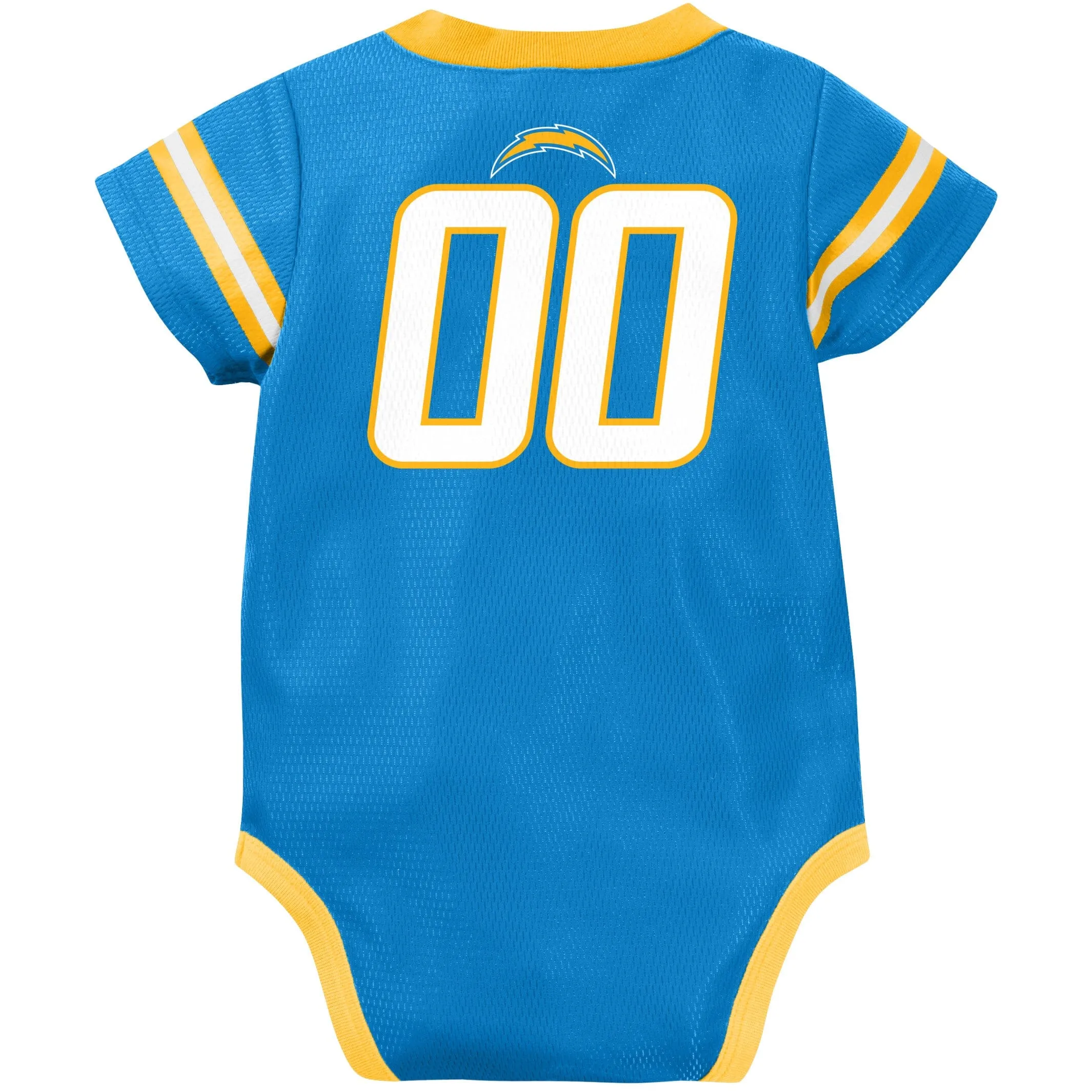 Baby Boys Chargers Short Sleeve Jersey Bodysuit Gerber Childrenswea
