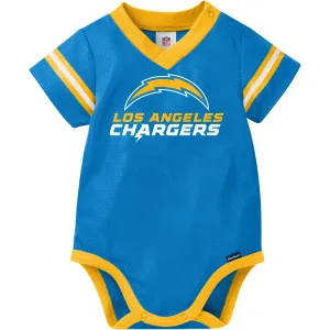Baby Boys Chargers Short Sleeve Jersey Bodysuit Gerber Childrenswea