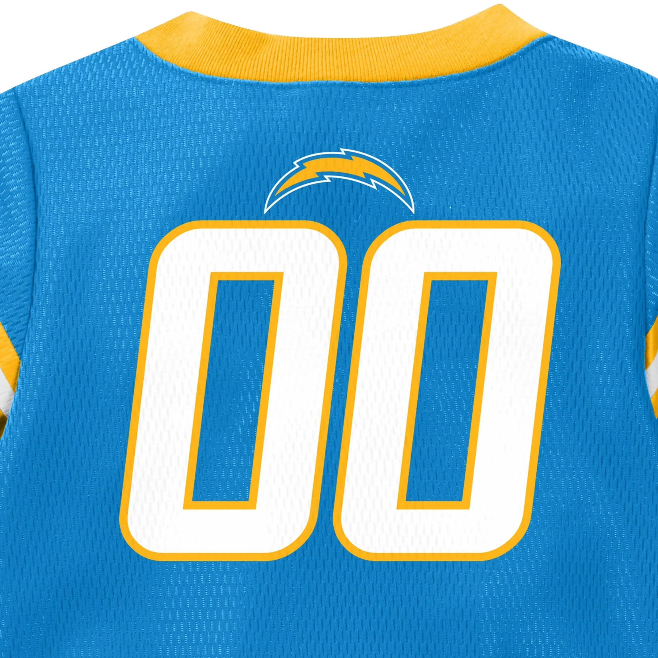 Baby Boys Chargers Short Sleeve Jersey Bodysuit Gerber Childrenswea
