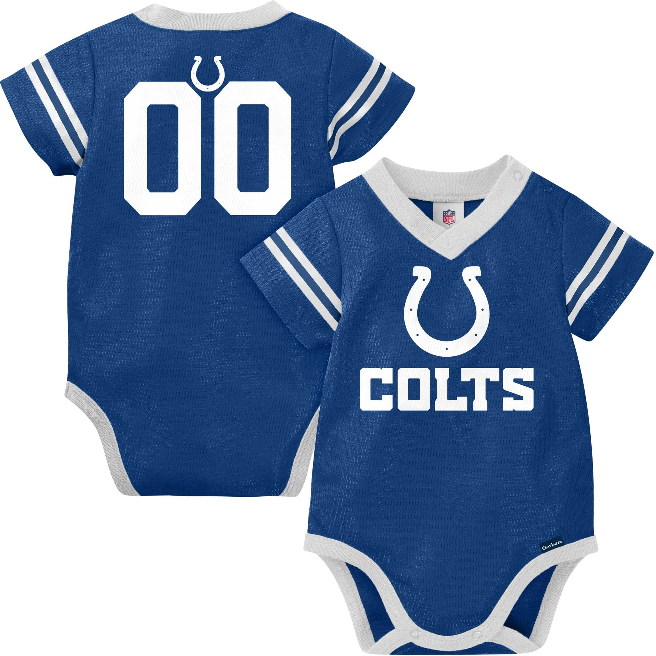 Baby Boys Colts Short Sleeve Jersey Bodysuit Gerber Childrenswea