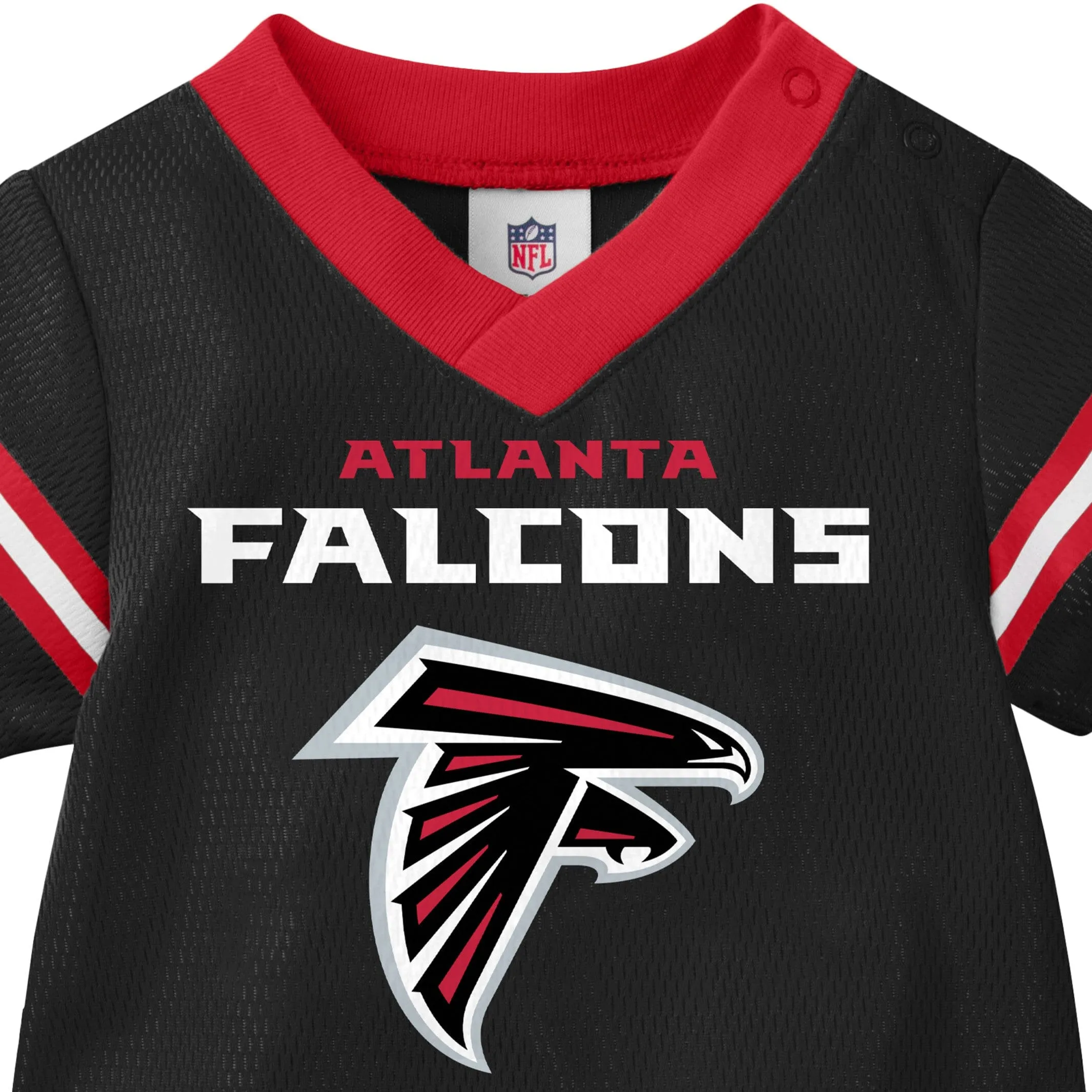 Baby Boys Falcons Short Sleeve Jersey Bodysuit Gerber Childrenswea