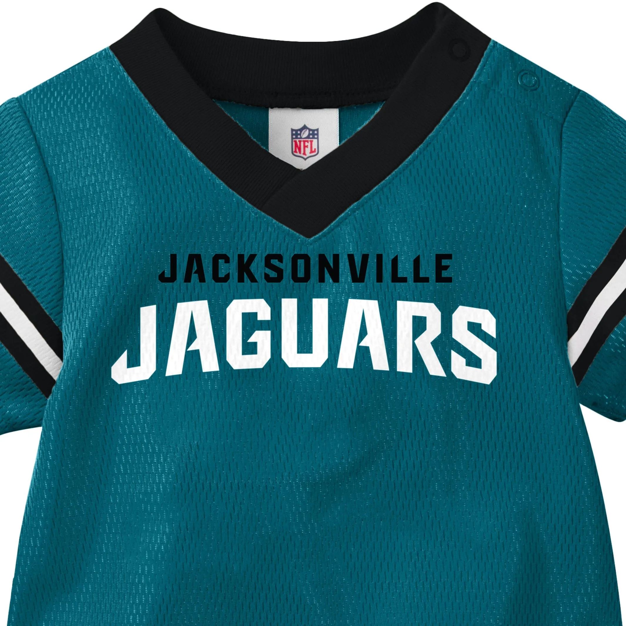 Baby Boys Jaguars Short Sleeve Jersey Bodysuit Gerber Childrenswea