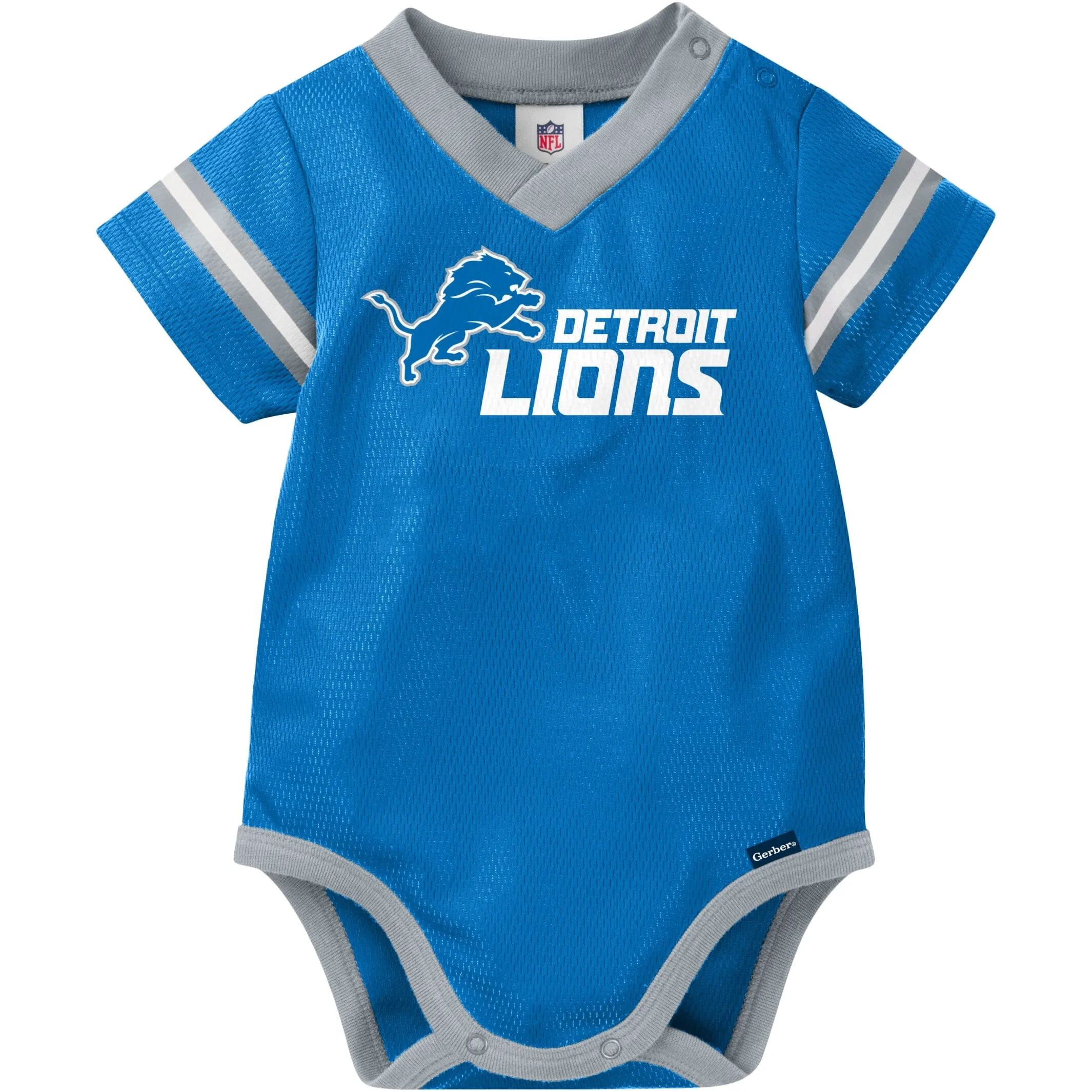 Baby Boys Lions Short Sleeve Jersey Bodysuit Gerber Childrenswea