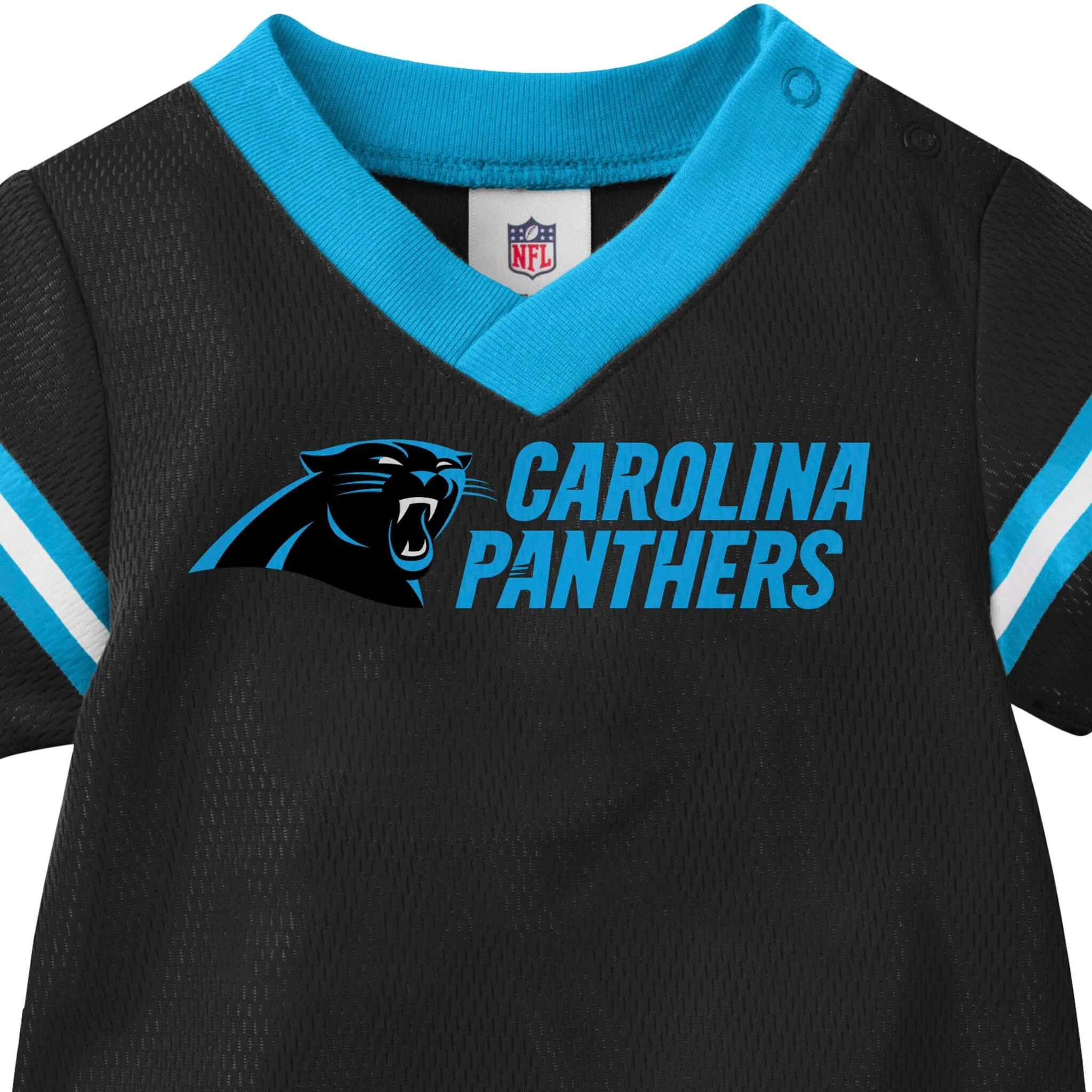Baby Boys Panthers Short Sleeve Jersey Bodysuit Gerber Childrenswea