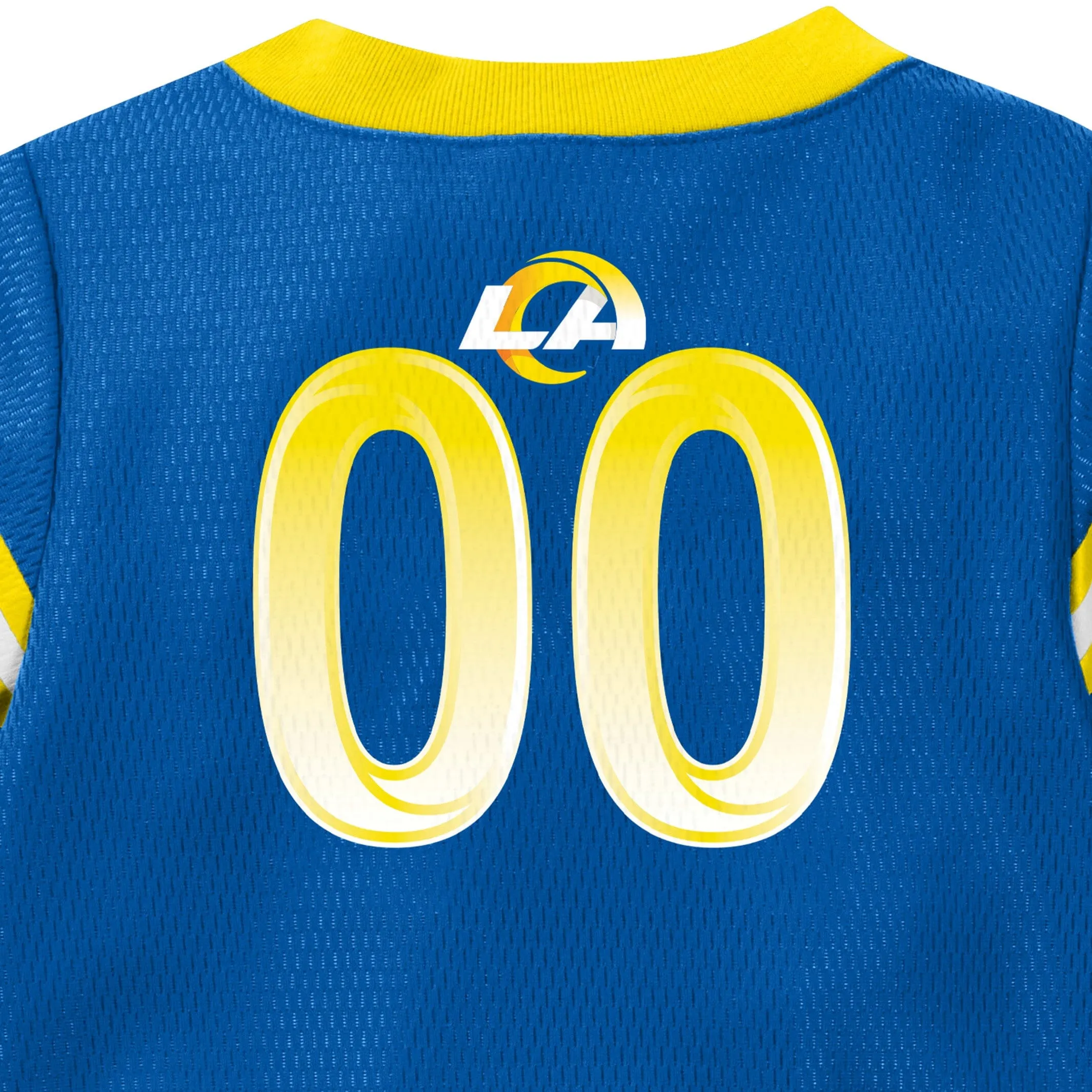 Baby Boys Rams Short Sleeve Jersey Bodysuit Gerber Childrenswea