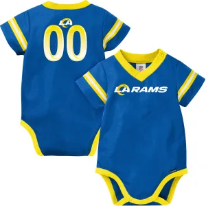 Baby Boys Rams Short Sleeve Jersey Bodysuit Gerber Childrenswea