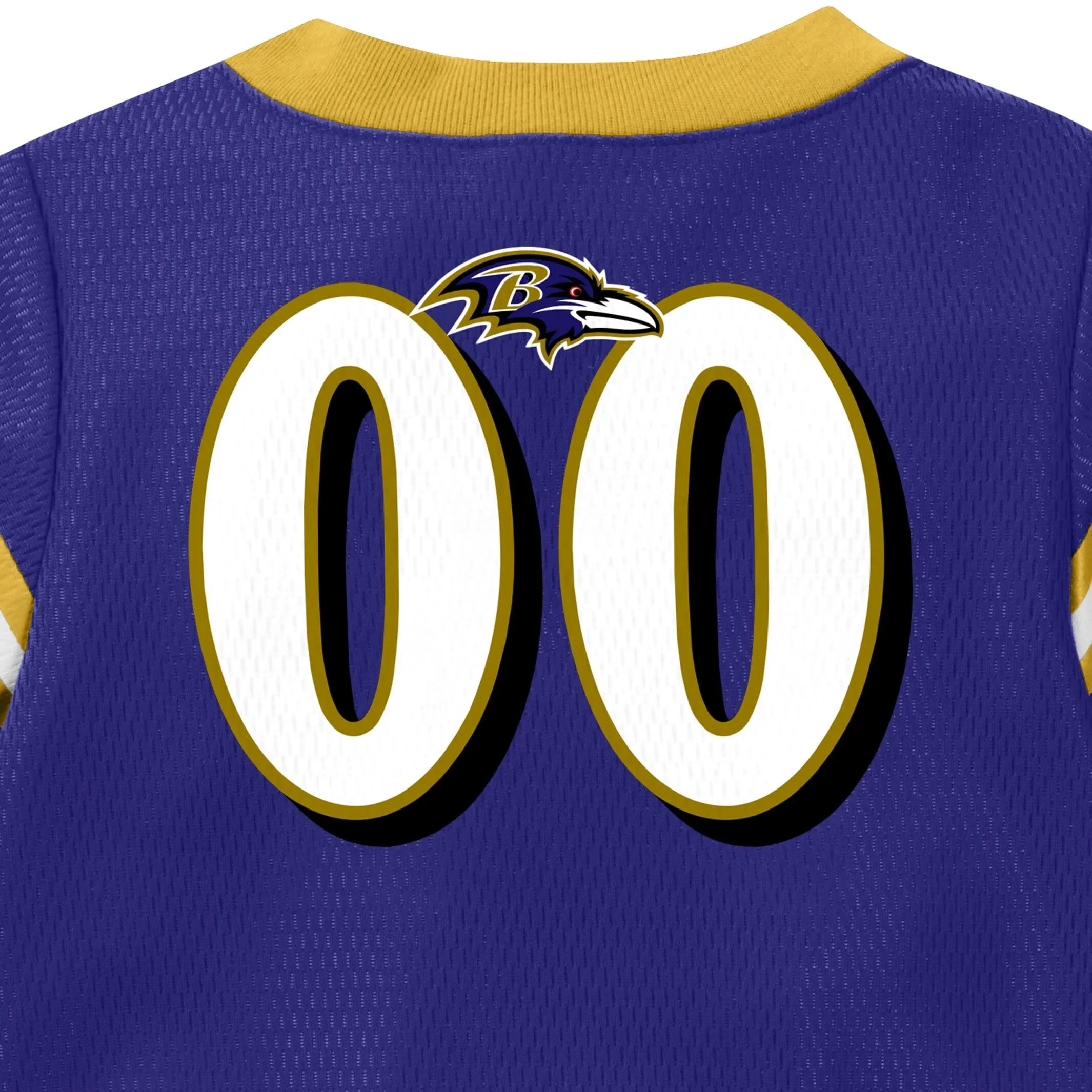 Baby Boys Ravens Short Sleeve Jersey Bodysuit Gerber Childrenswea