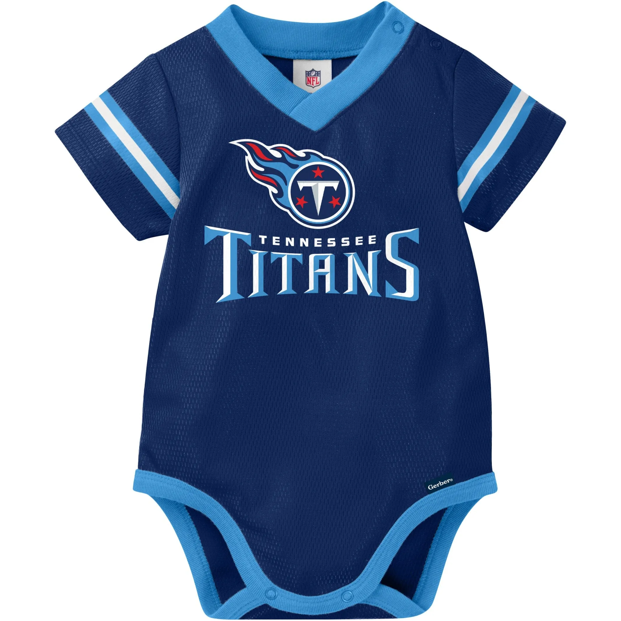 Baby Boys Titans Short Sleeve Jersey Bodysuit Gerber Childrenswea