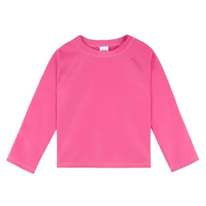 Baby Neutral UPF 50  Pink Rash Guard Gerber Childrenswea