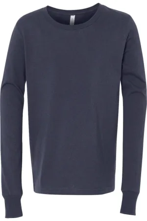 BELLA   CANVAS Youth Jersey Long Sleeve Tee