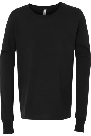 BELLA   CANVAS Youth Jersey Long Sleeve Tee