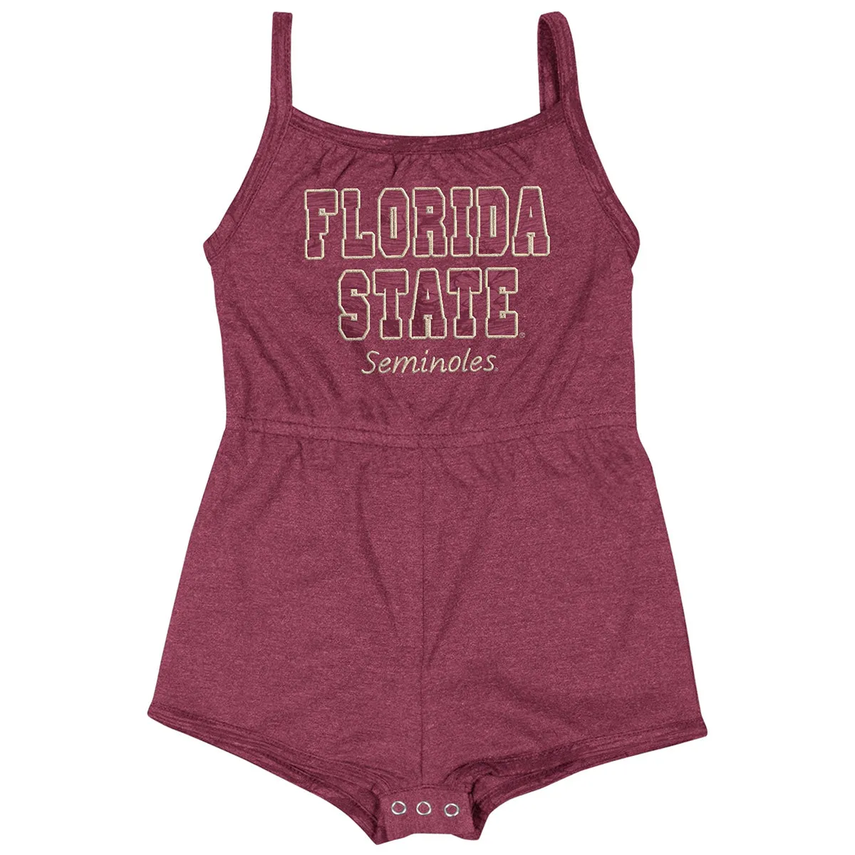 Colosseum Infant Florida State Seminoles Tank Romper - Garnet