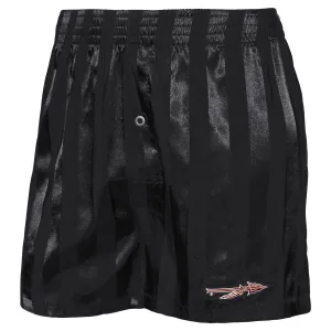 Concept Sports Men's Spear Logo Satin Boxer - Black