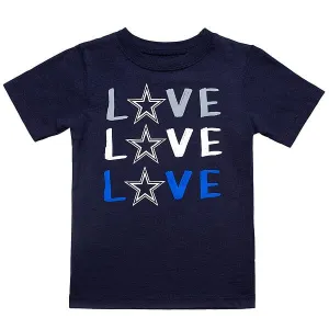 Cowboys Girls "Love" Short Sleeve Tee Gerber Childrenswea