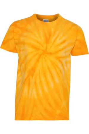 Dyenomite Youth Cyclone Pinwheel Tie-Dyed T-Shirt