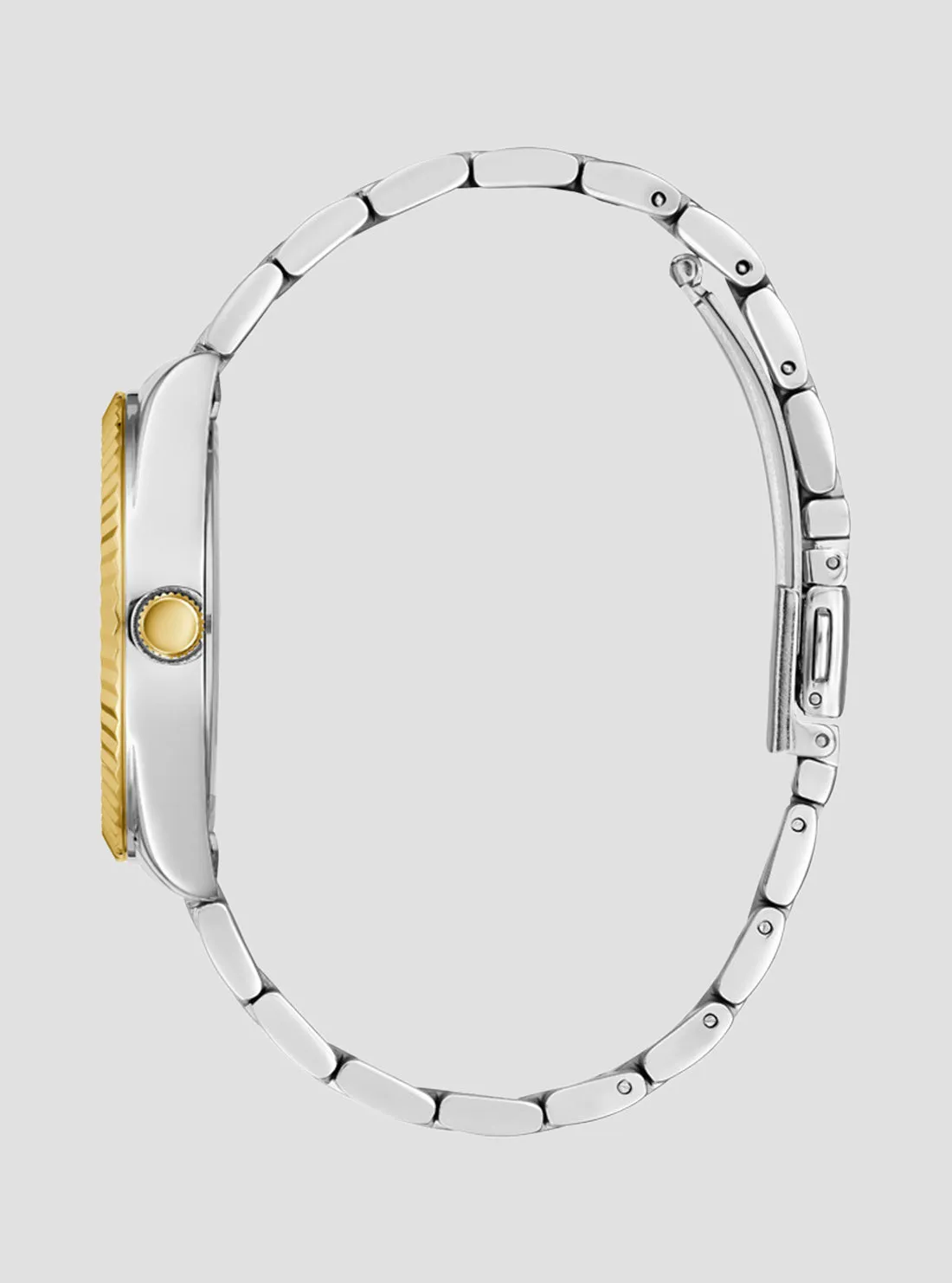 Gold Luna Green Watch Guess