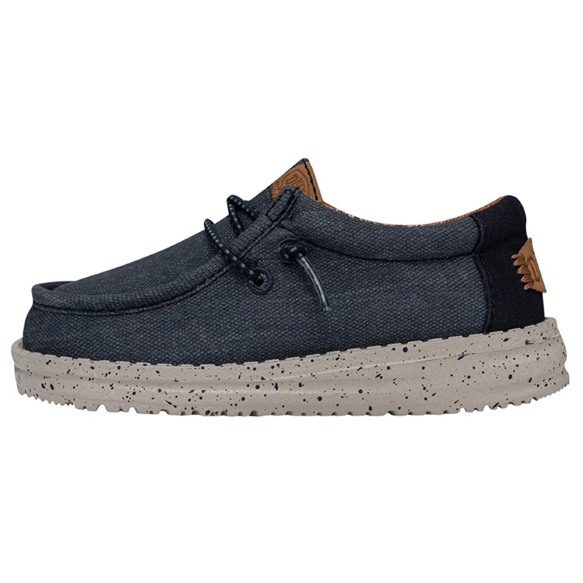 Hey Dude Toddler Wally Washed Canvas Navy