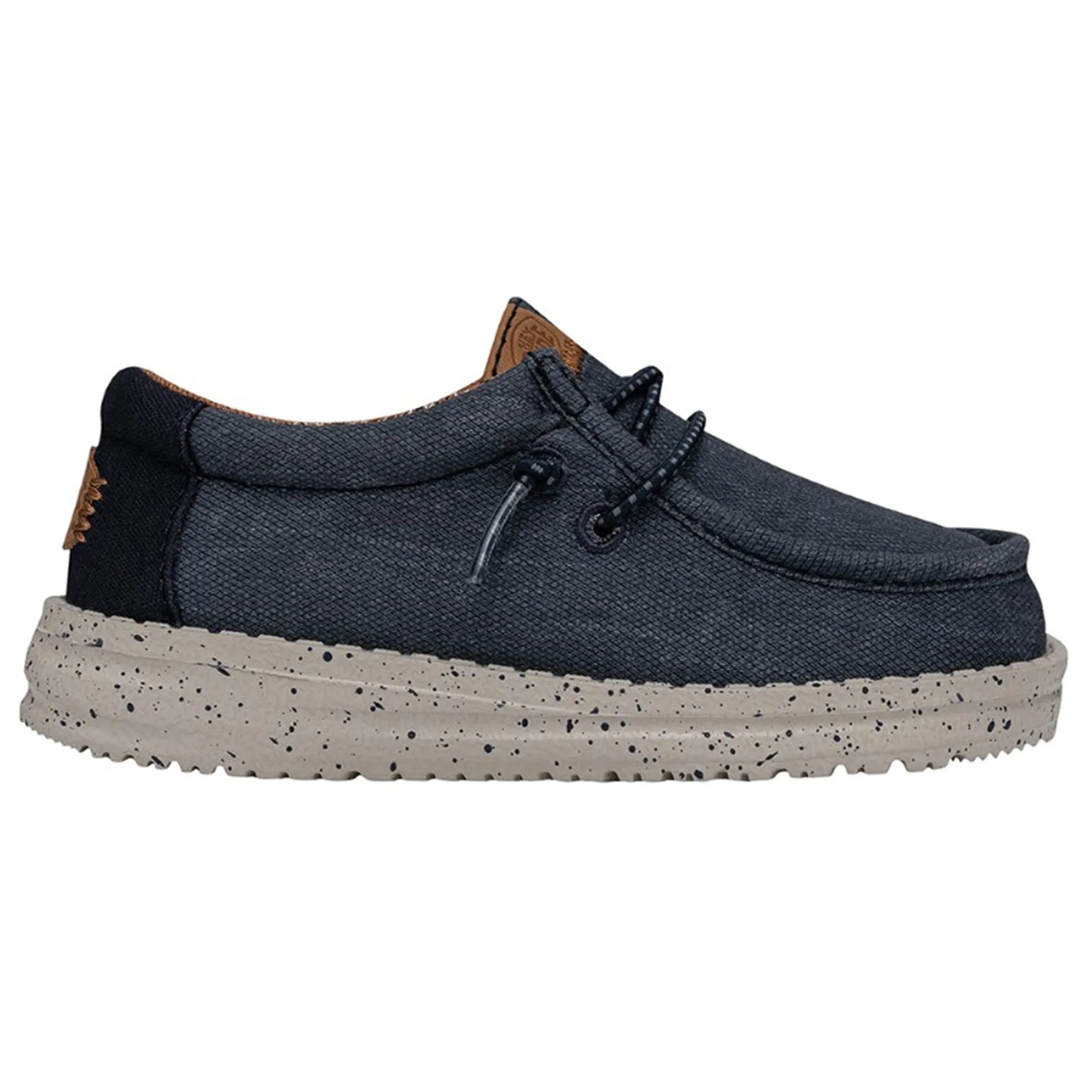 Hey Dude Toddler Wally Washed Canvas Navy