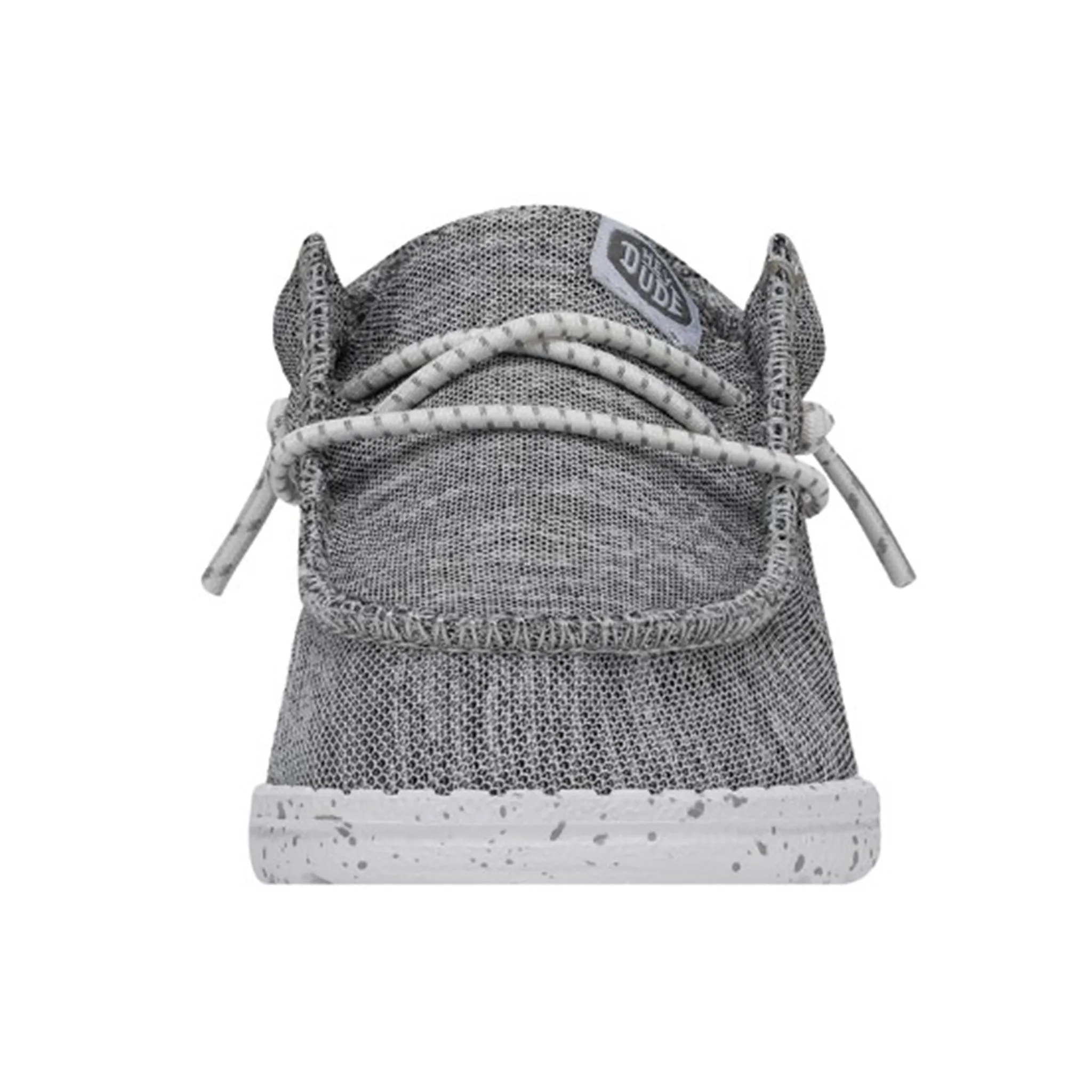 Hey Dude Wally Toddler Sport Knit Light Grey Shoes