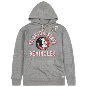 Homefield Men's Vault Florida State Seminoles/Seminole Logo Vintage Tri-blend Hood - Vintage Grey