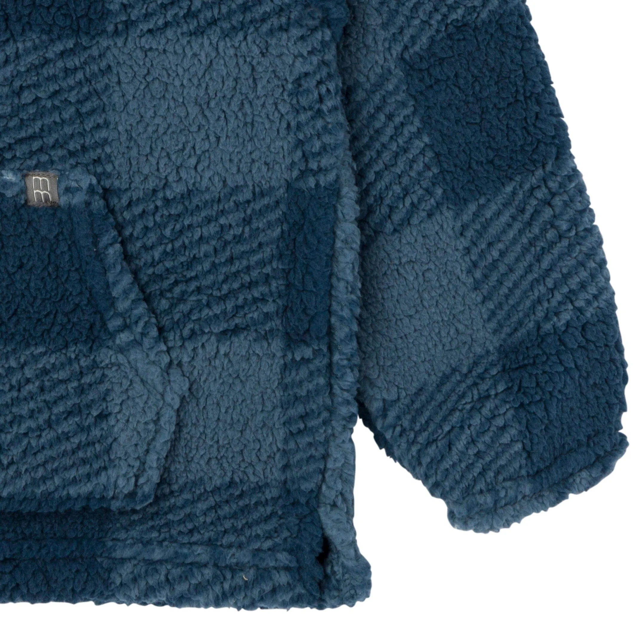 Infant & Toddler Boys Navy Plaid Half-Zip Pullover Gerber Childrenswea