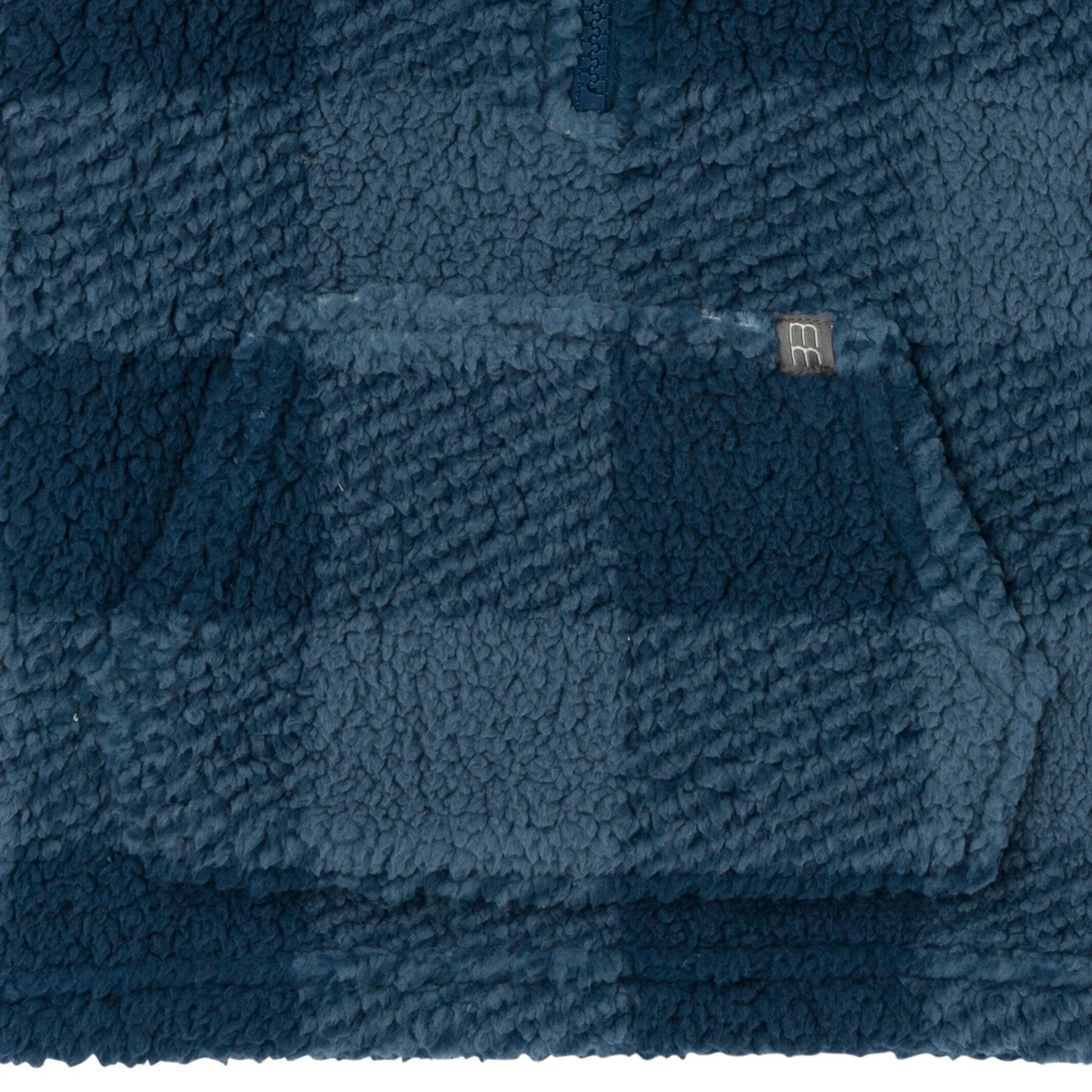 Infant & Toddler Boys Navy Plaid Half-Zip Pullover Gerber Childrenswea