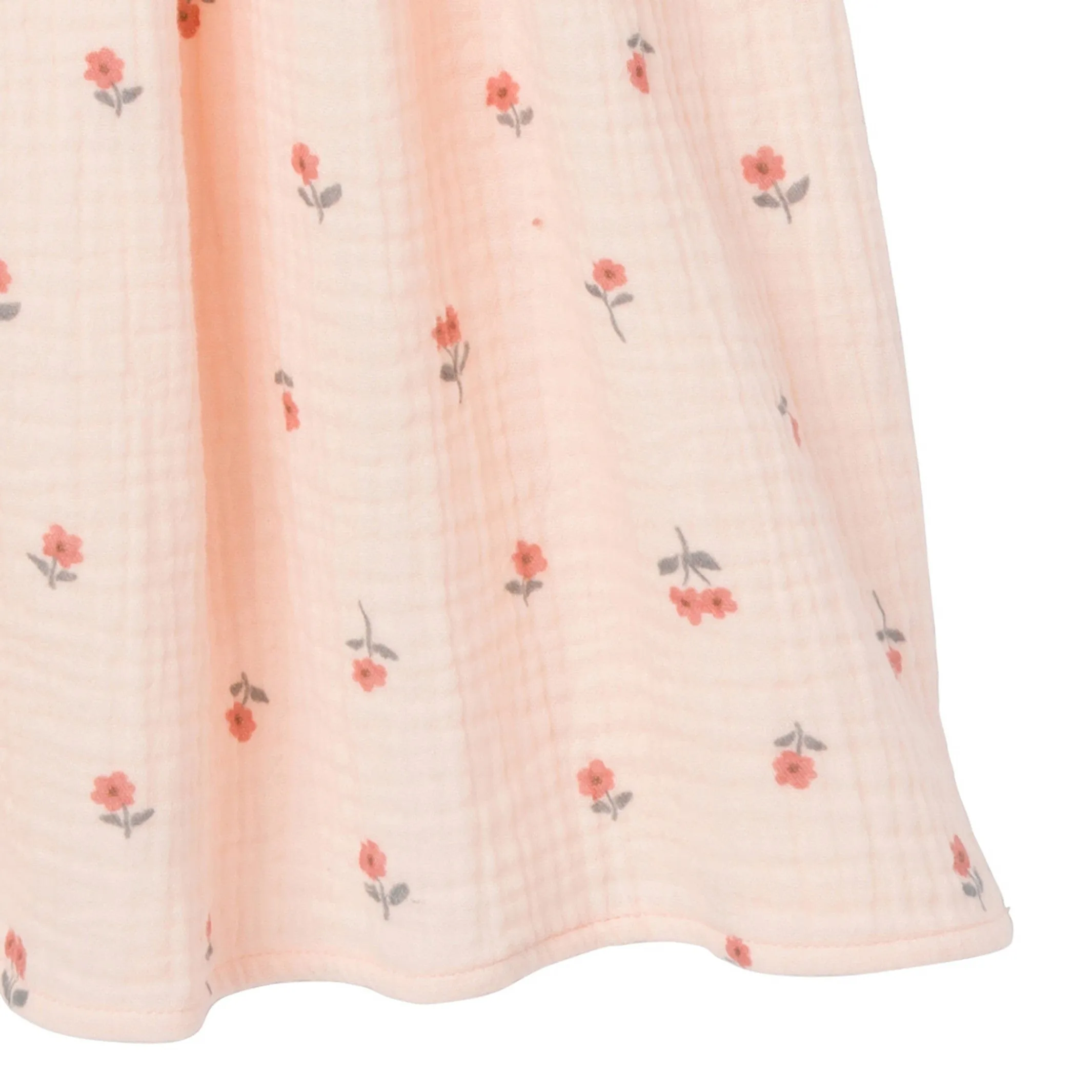 Infant & Toddler Girls Light Pink Daisies Gauze Dress Gerber Childrenswea