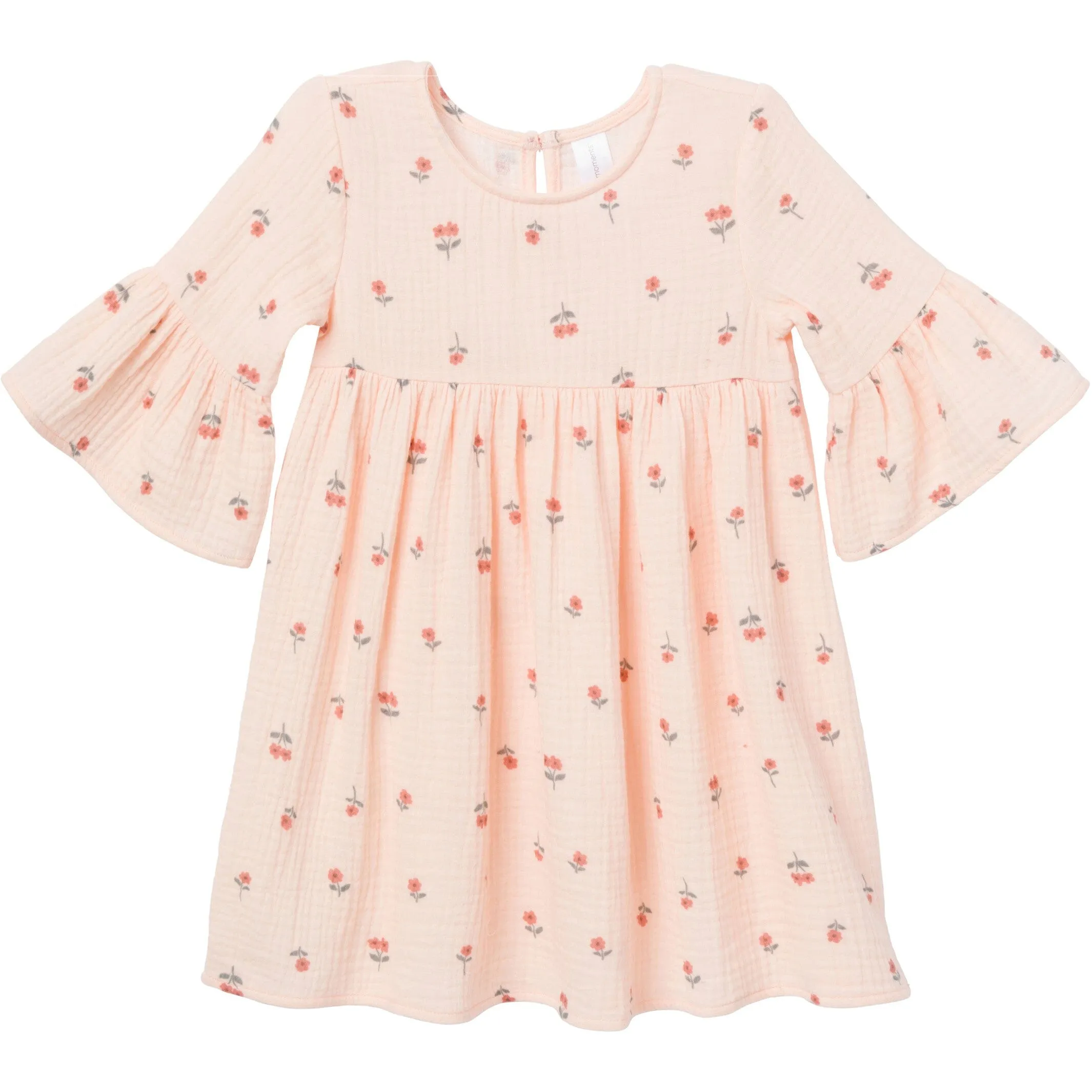 Infant & Toddler Girls Light Pink Daisies Gauze Dress Gerber Childrenswea