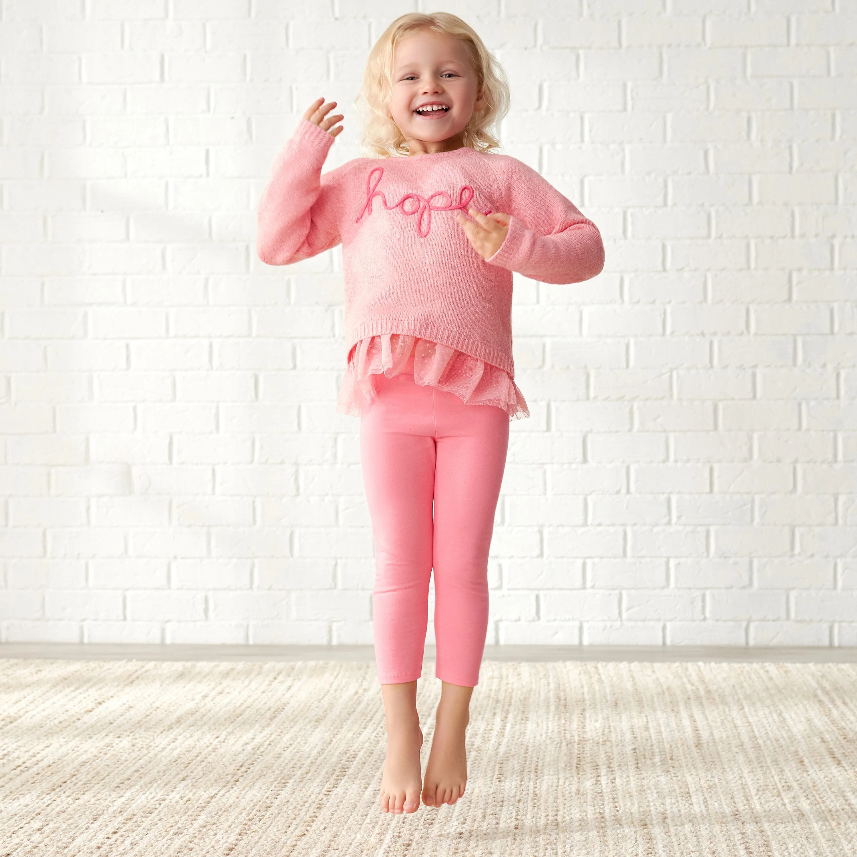 Infant & Toddler Girls Pink Leggings Gerber Childrenswea