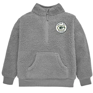 Infant & Toddler Green Bay Packers 1/4 Zip Sherpa Top Gerber Childrenswea
