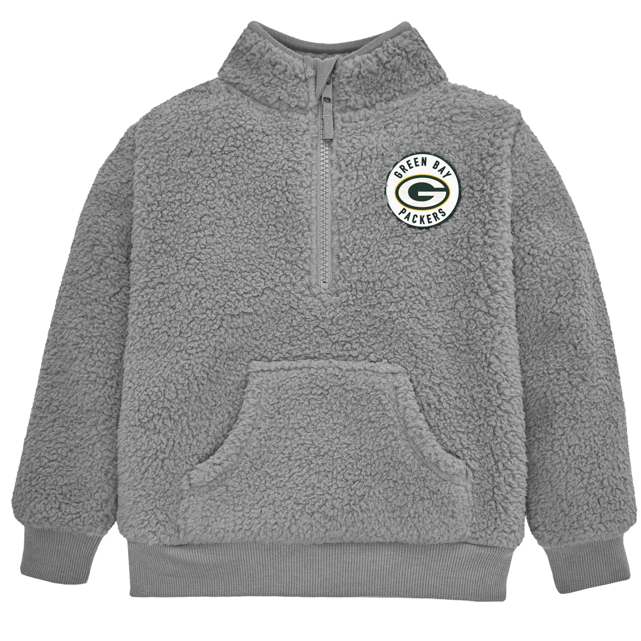 Infant & Toddler Green Bay Packers 1/4 Zip Sherpa Top Gerber Childrenswea