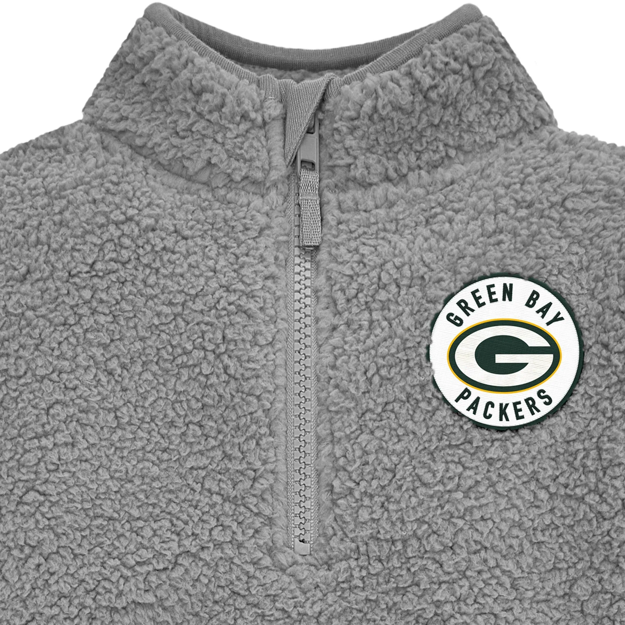 Infant & Toddler Green Bay Packers 1/4 Zip Sherpa Top Gerber Childrenswea