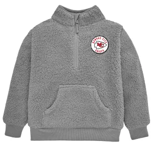 Infant & Toddler Kansas City Chiefs 1/4 Zip Sherpa Top Gerber Childrenswea