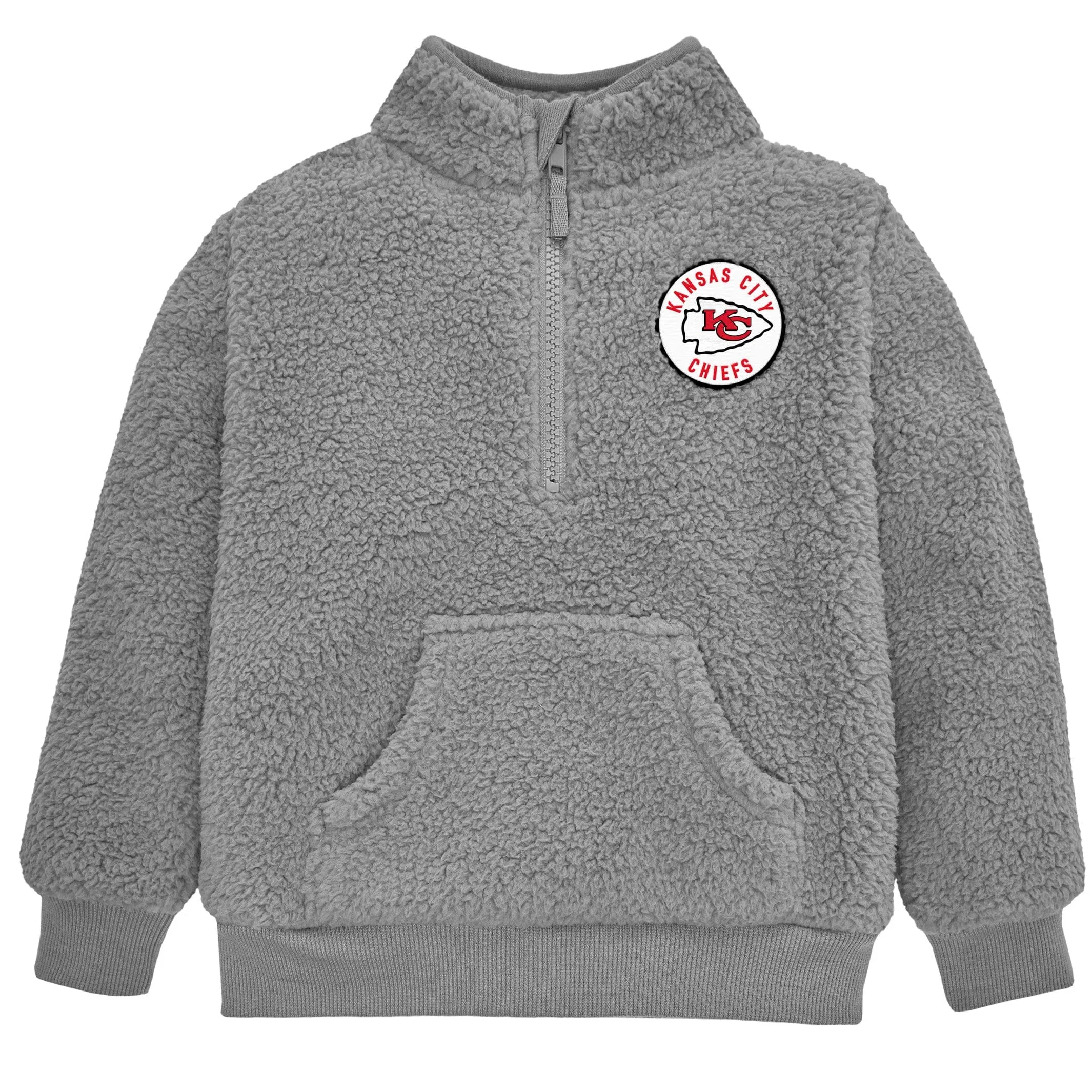 Infant & Toddler Kansas City Chiefs 1/4 Zip Sherpa Top Gerber Childrenswea