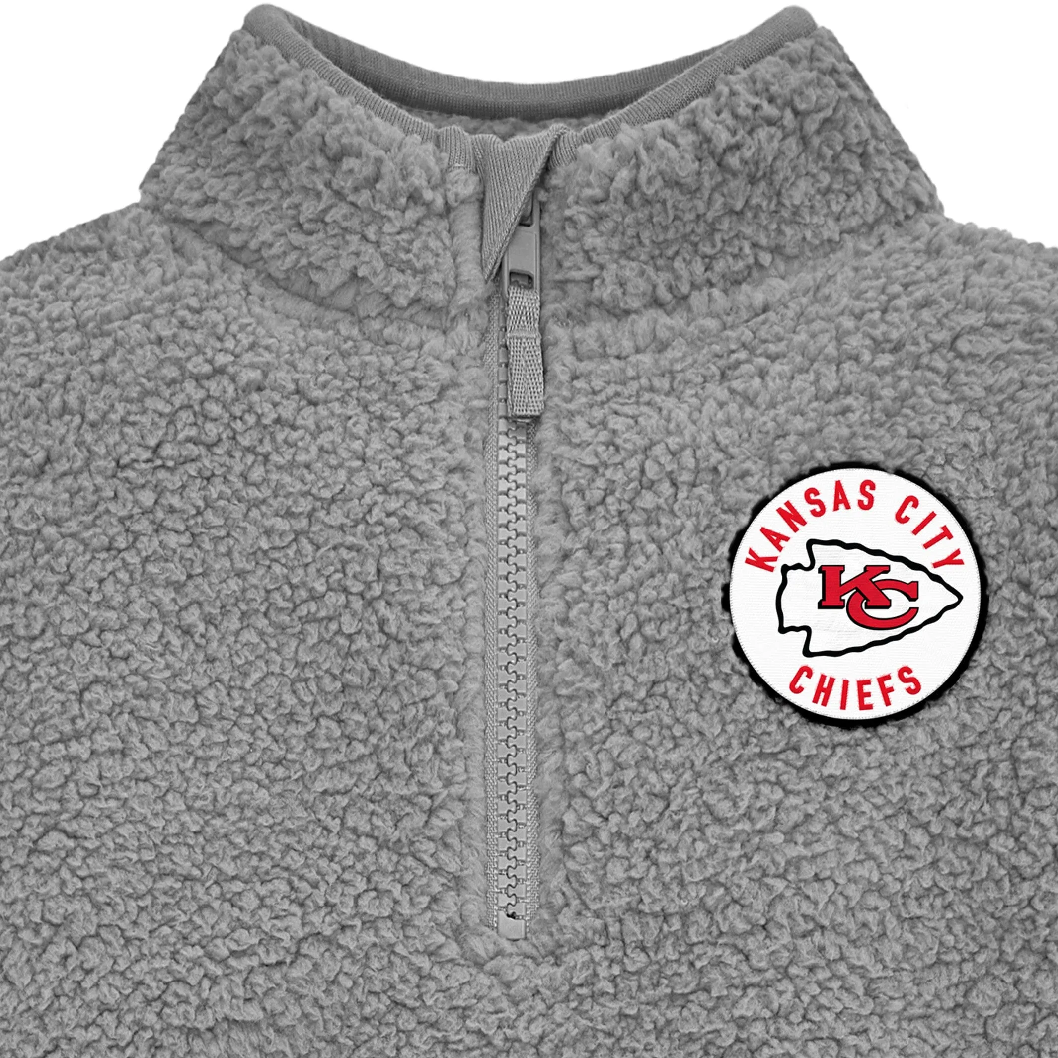 Infant & Toddler Kansas City Chiefs 1/4 Zip Sherpa Top Gerber Childrenswea