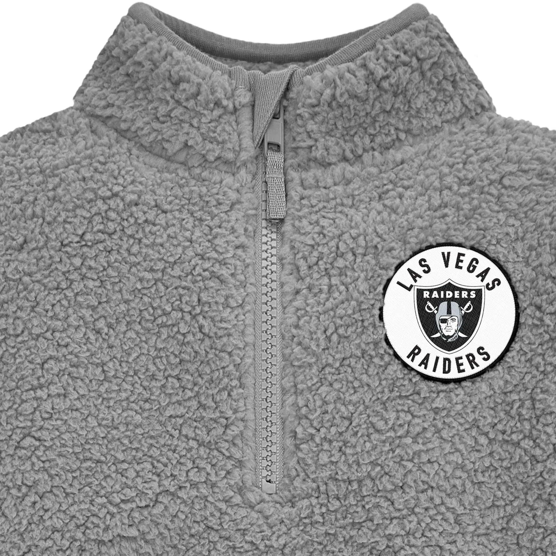 Infant & Toddler Las Vegas Raiders 1/4 Zip Sherpa Top Gerber Childrenswea
